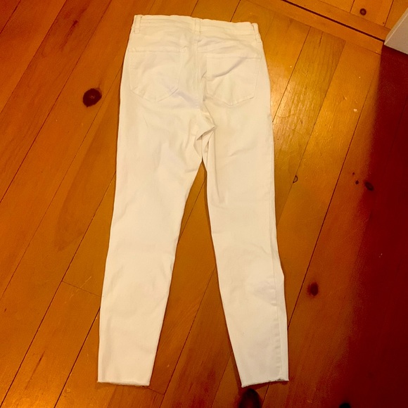 Like new (worn twice), DYNDNM KATE white skinny, size 28 jeans - Picture 2 of 2
